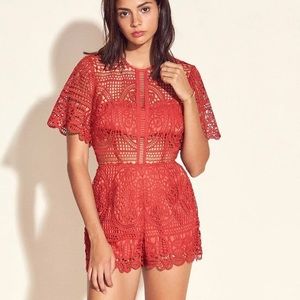 Lovers+Friends cherish romper